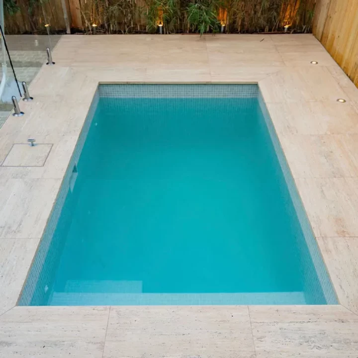 Swimming pool tile in Rickard Avenue by Perfectly Laid