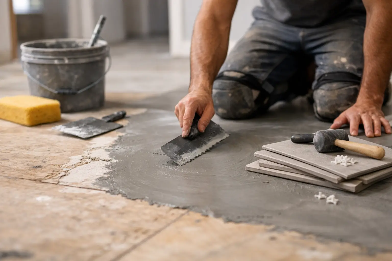 How to Prep a Subfloor for Tile