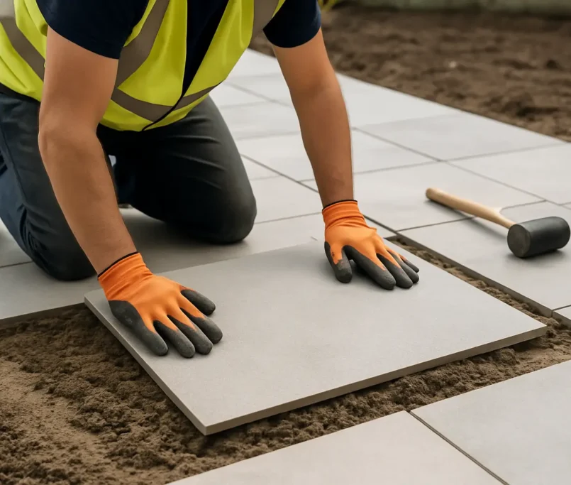 Porcelain Paving: How to Install It Properly