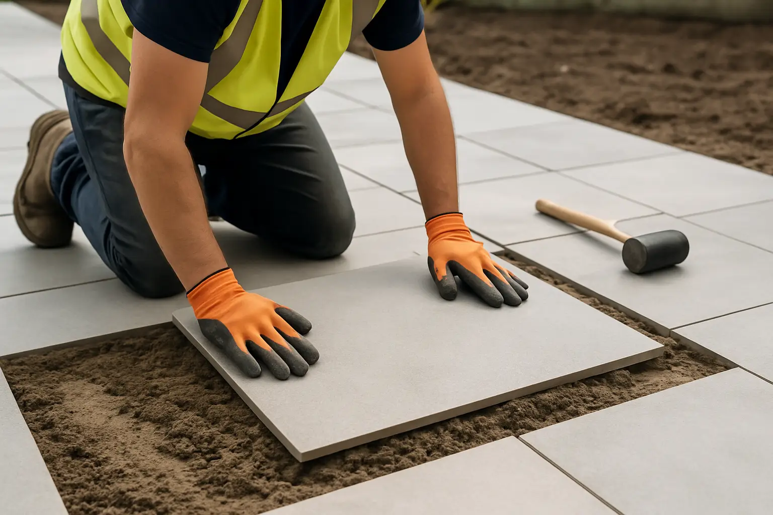 Porcelain Paving: How to Install It Properly