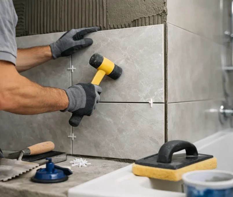 Precision Bathroom Tiling Installation Done Right