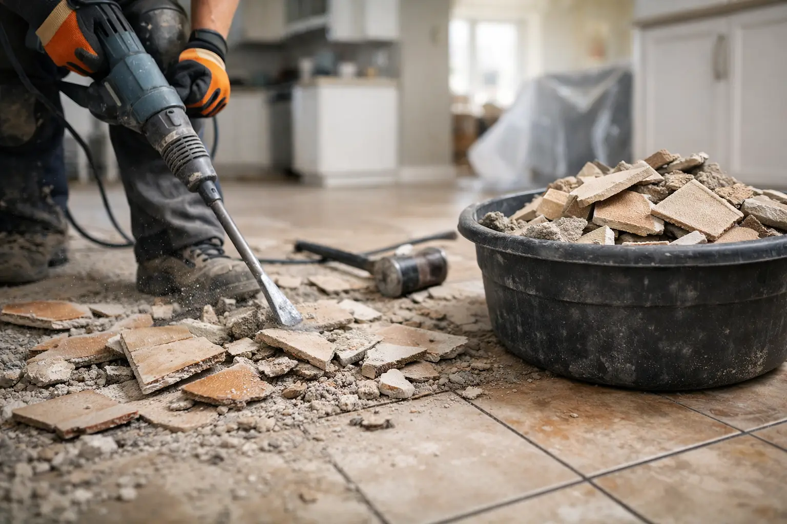 Tile Demolition and Disposal Service