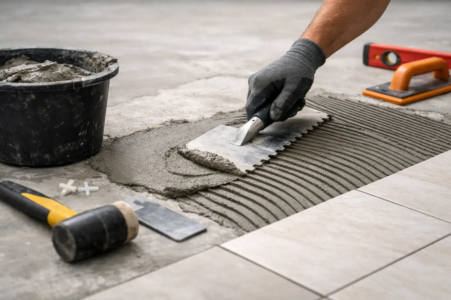 Tile Substrate Prep Done Properly