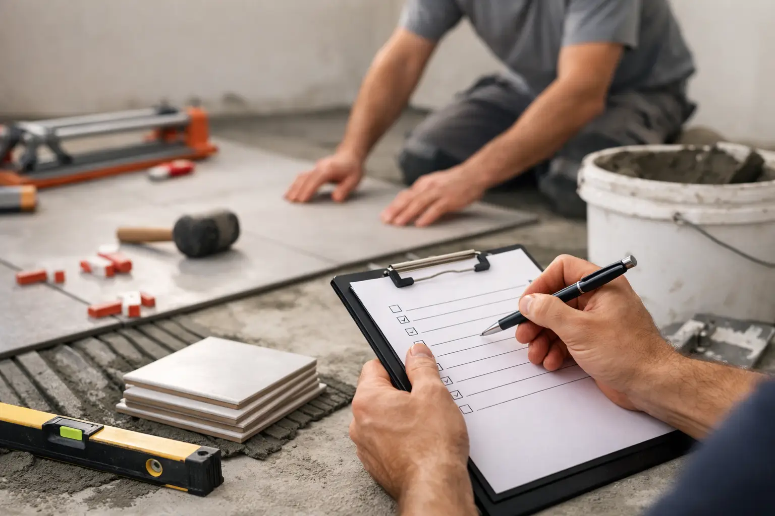 Tiling Contractor Quality Checklist