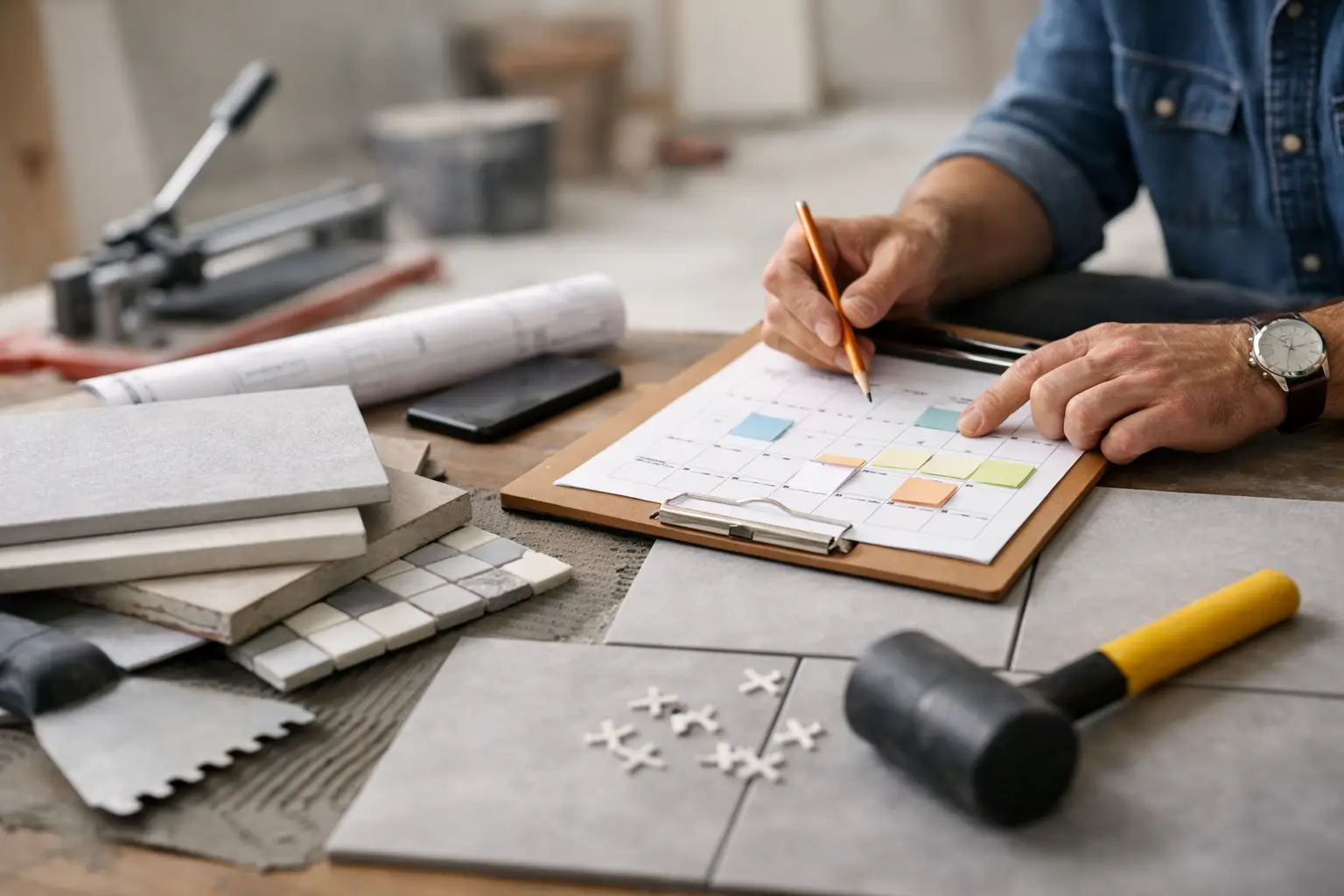 How to Schedule Tiling in a Renovation