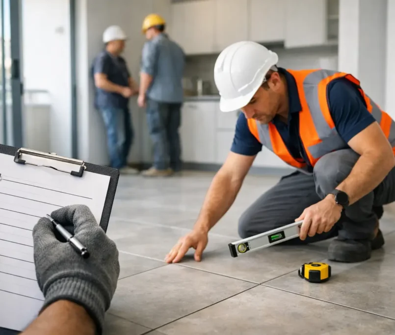 Multi Unit Tiling Quality Control Checklist