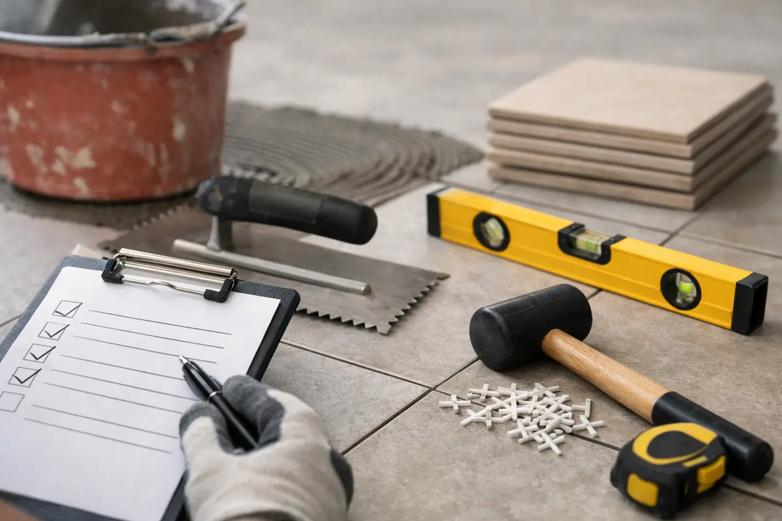 Tile Installation Quality Checklist