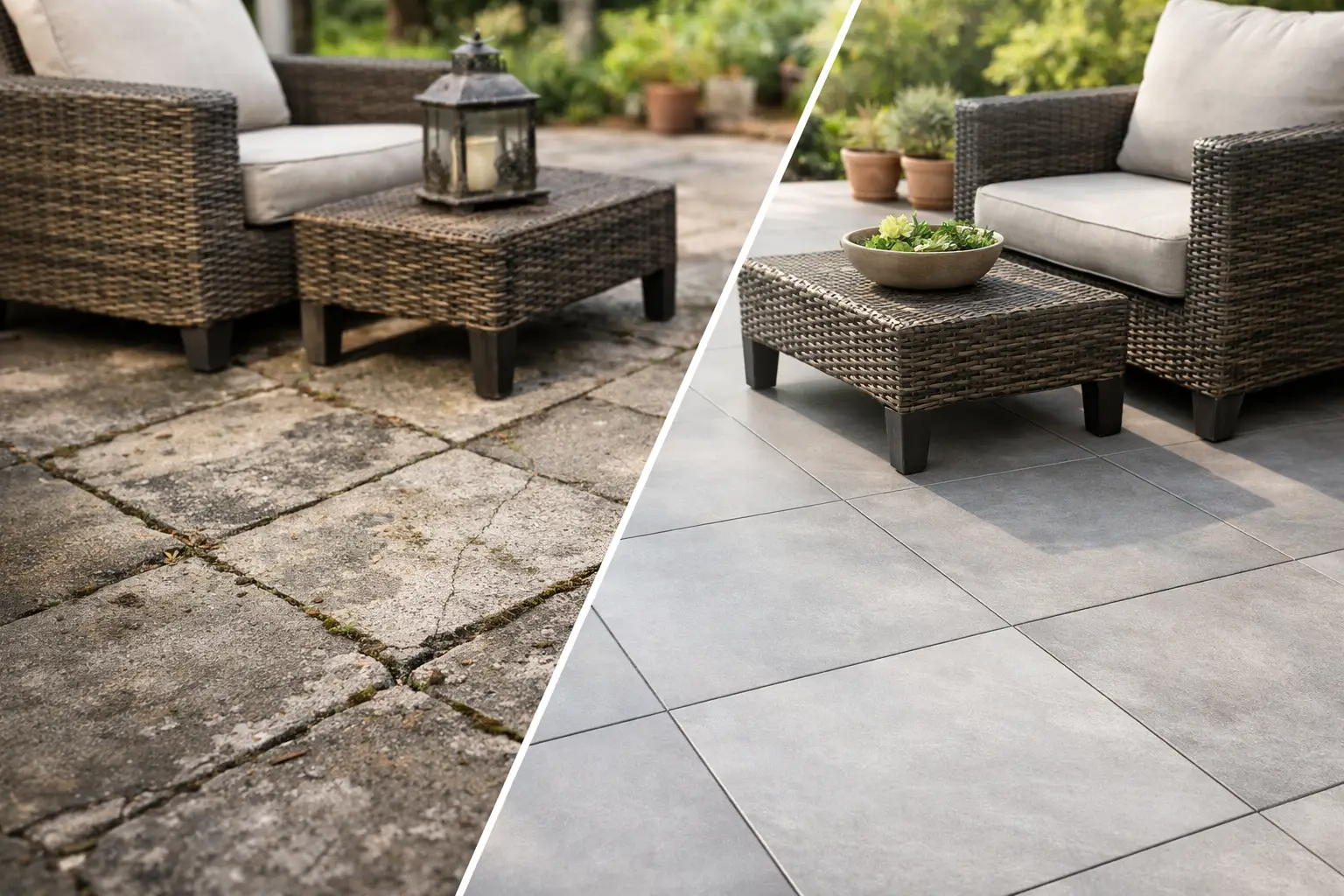 Alfresco Retiling Before and After Results