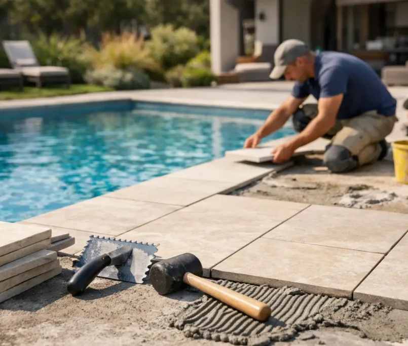 Choosing a Pool Surround Tiling Contractor