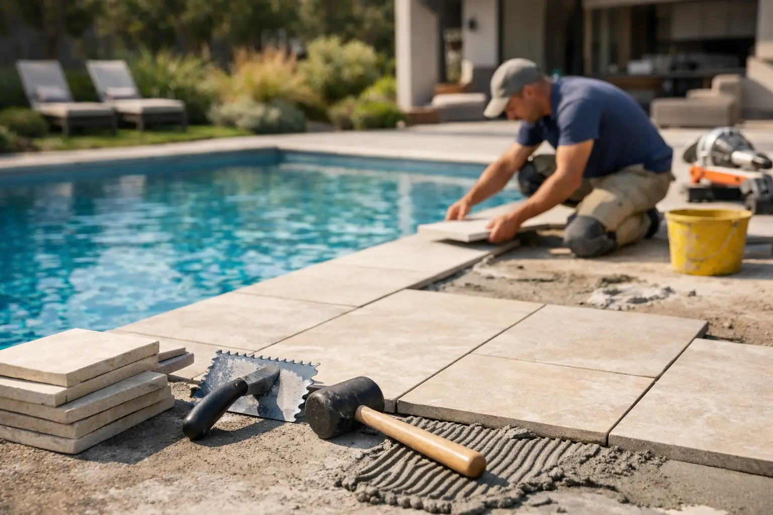 Choosing a Pool Surround Tiling Contractor