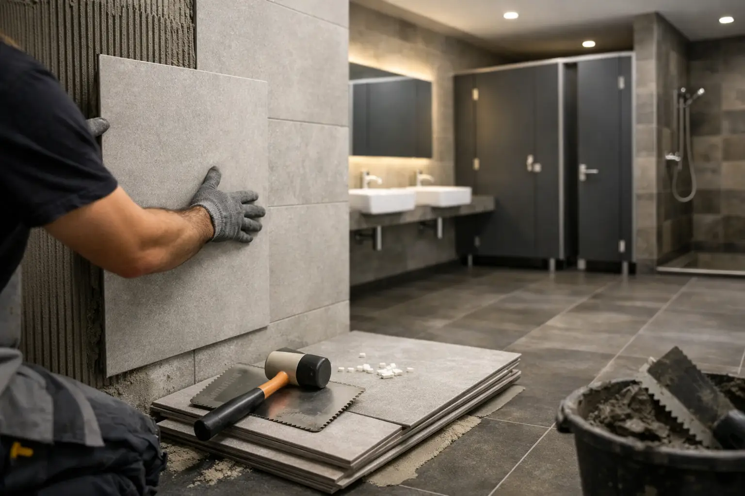 Commercial Bathroom Tiling Guide for Fit-Outs