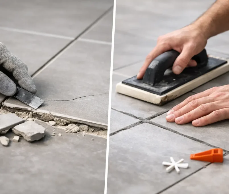 Tile Installation Defects and Fixes