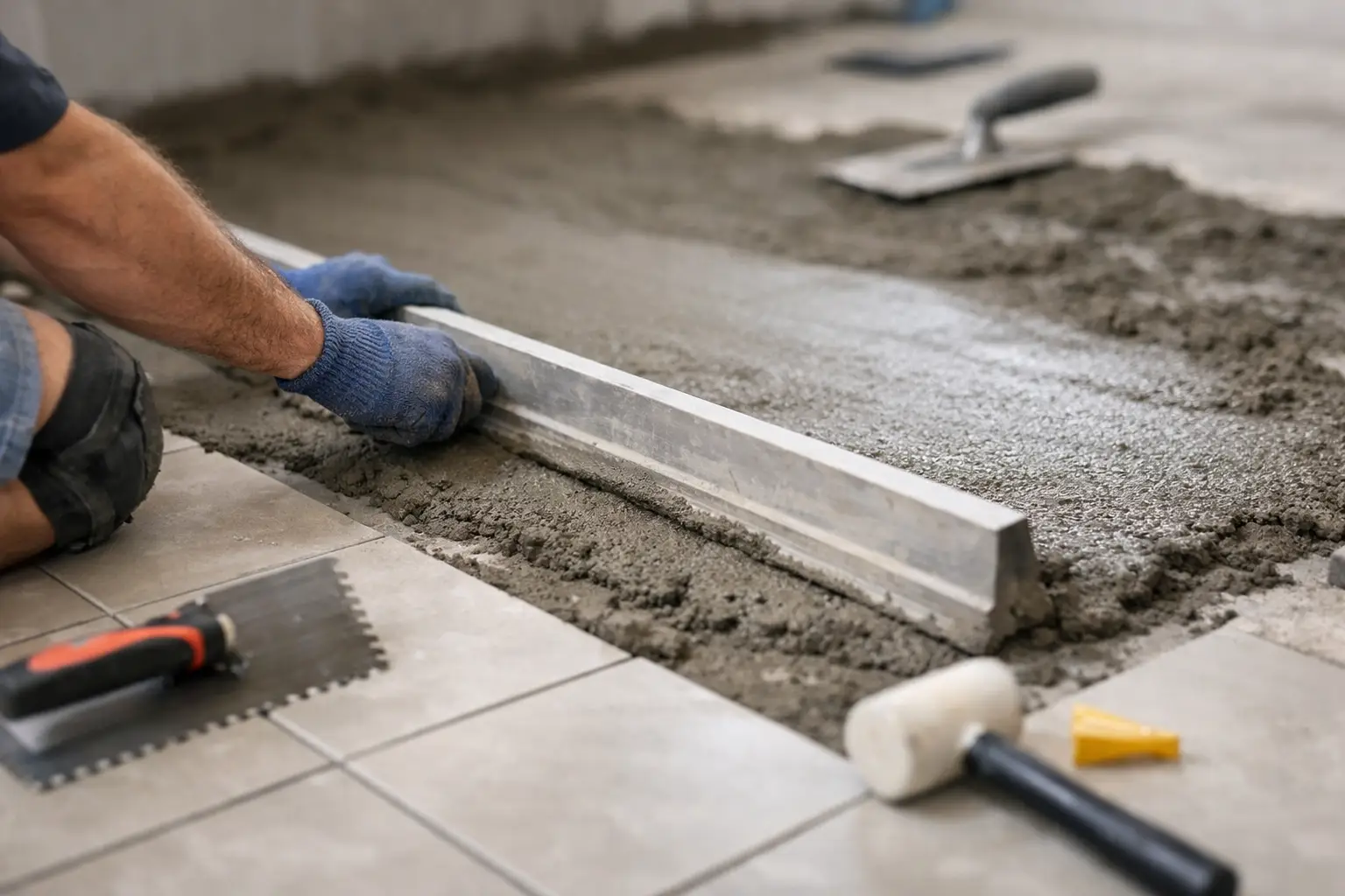 Tile Screeding Process Explained Properly