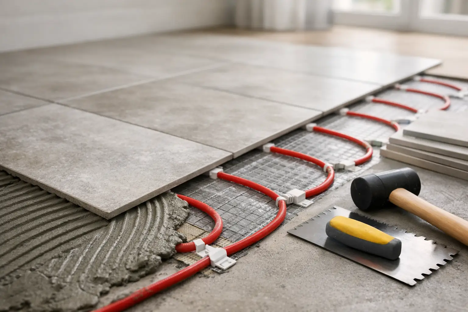 Can You Tile on Underfloor Heating Systems?