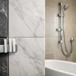 High End Bathroom Grout Line Size Guide