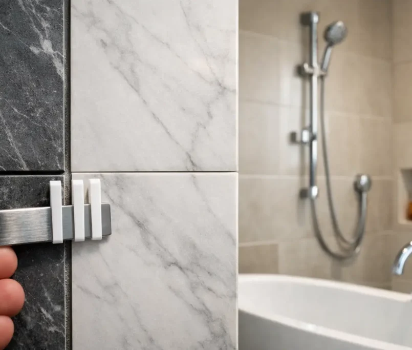 High End Bathroom Grout Line Size Guide