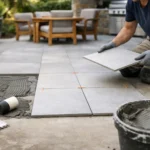 How to Retile an Alfresco Area Properly