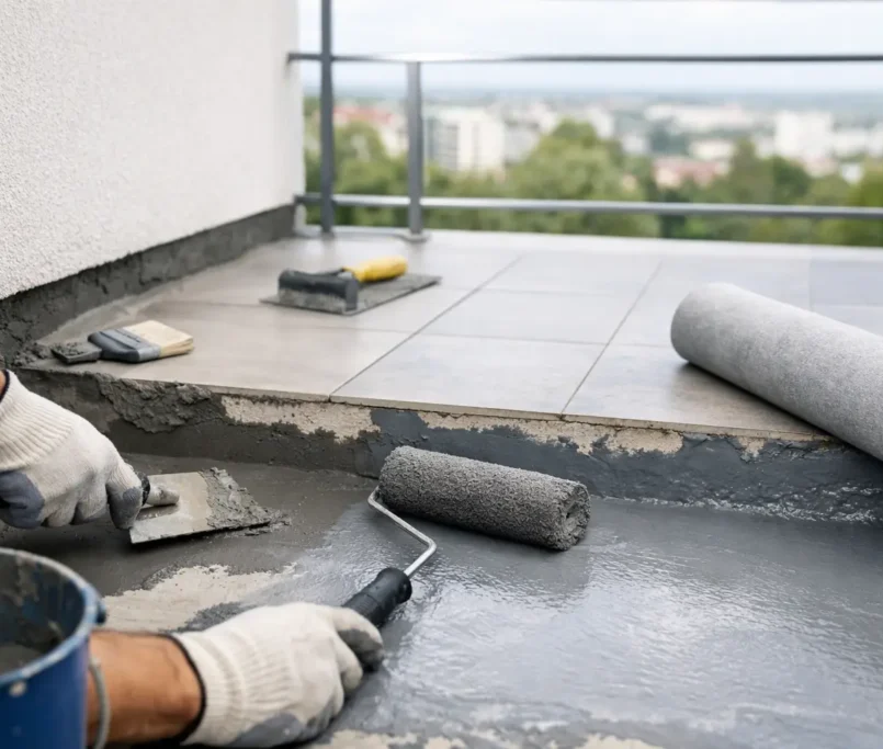 How to Waterproof a Tiled Balcony Properly