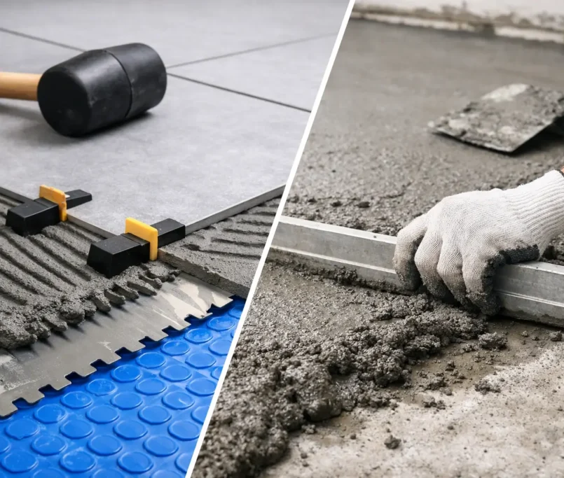 Tile Underlay vs Screed: Which One Fits?