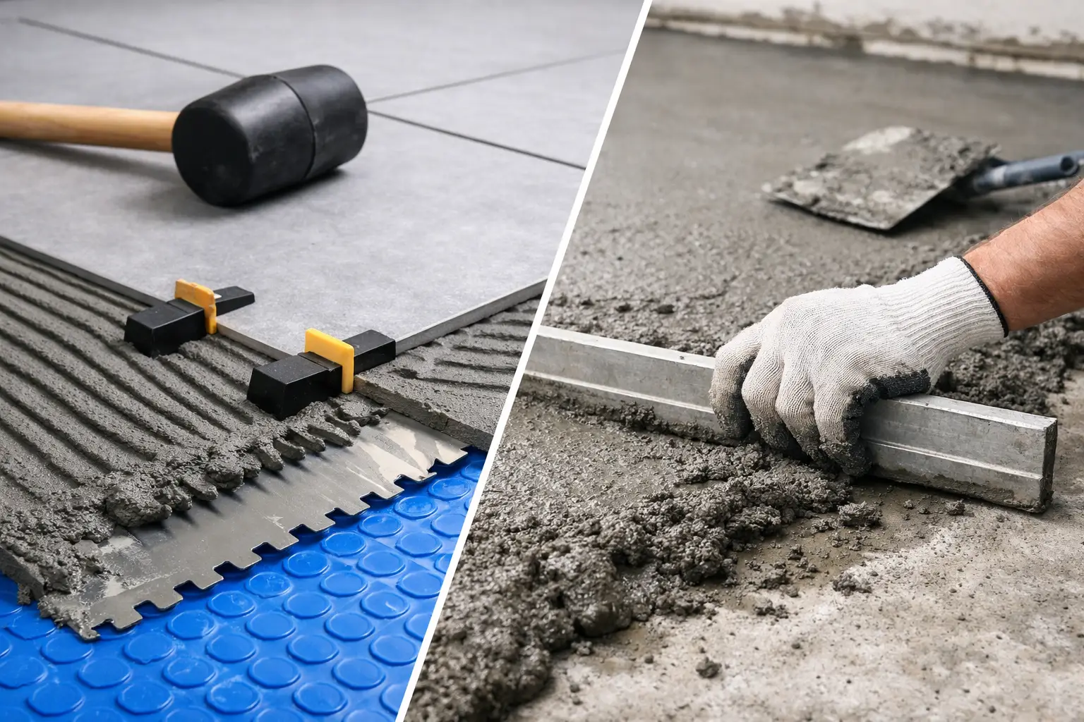 Tile Underlay vs Screed: Which One Fits?