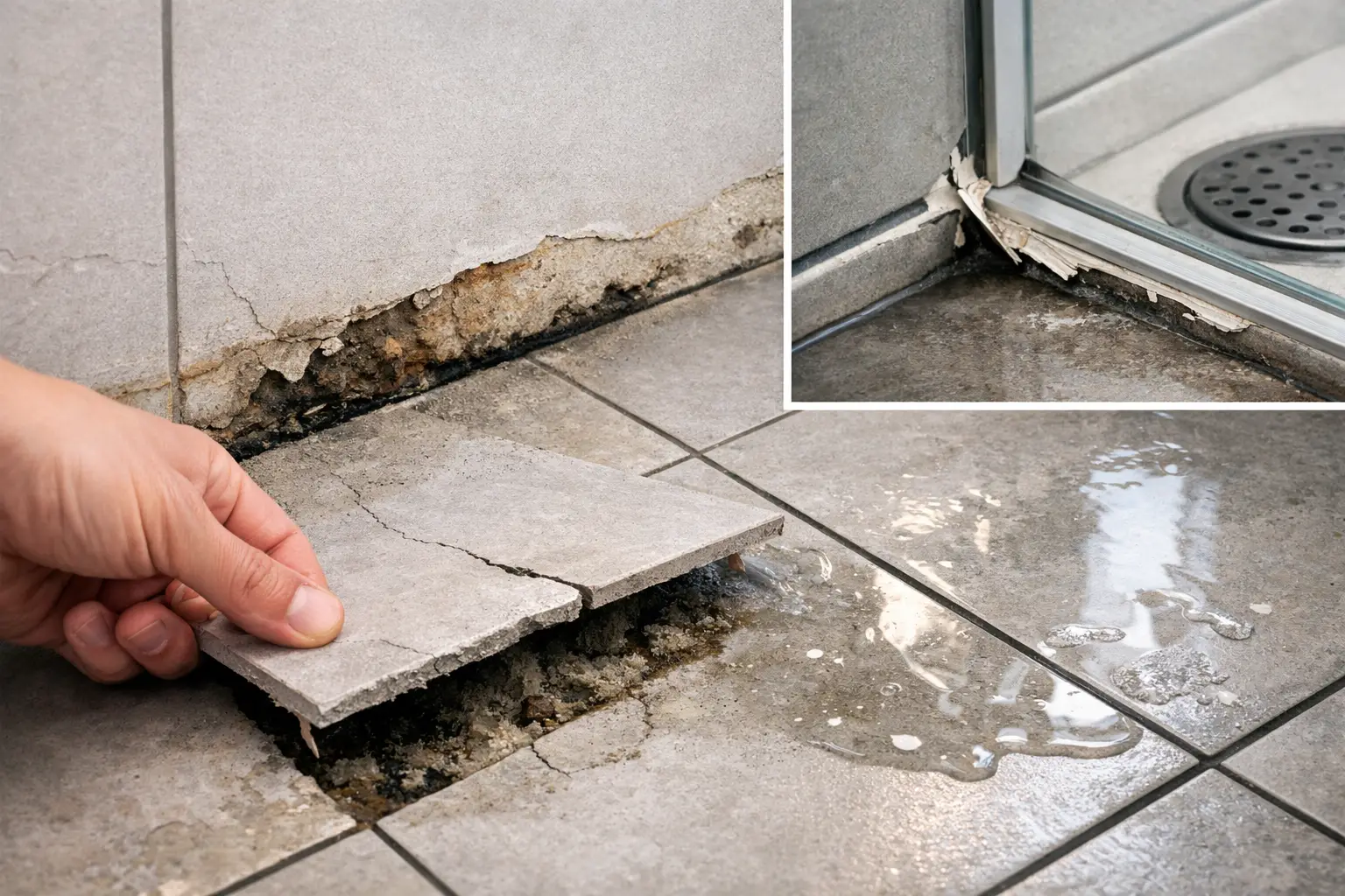 Top Signs of Tile Waterproofing Failure