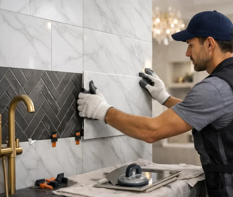 What Premium Wall Tiling Services Deliver