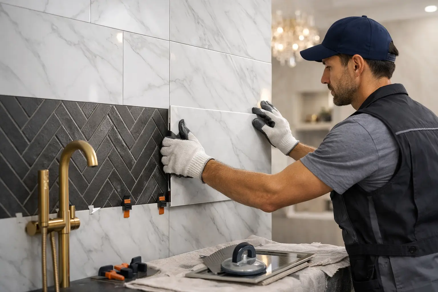 What Premium Wall Tiling Services Deliver