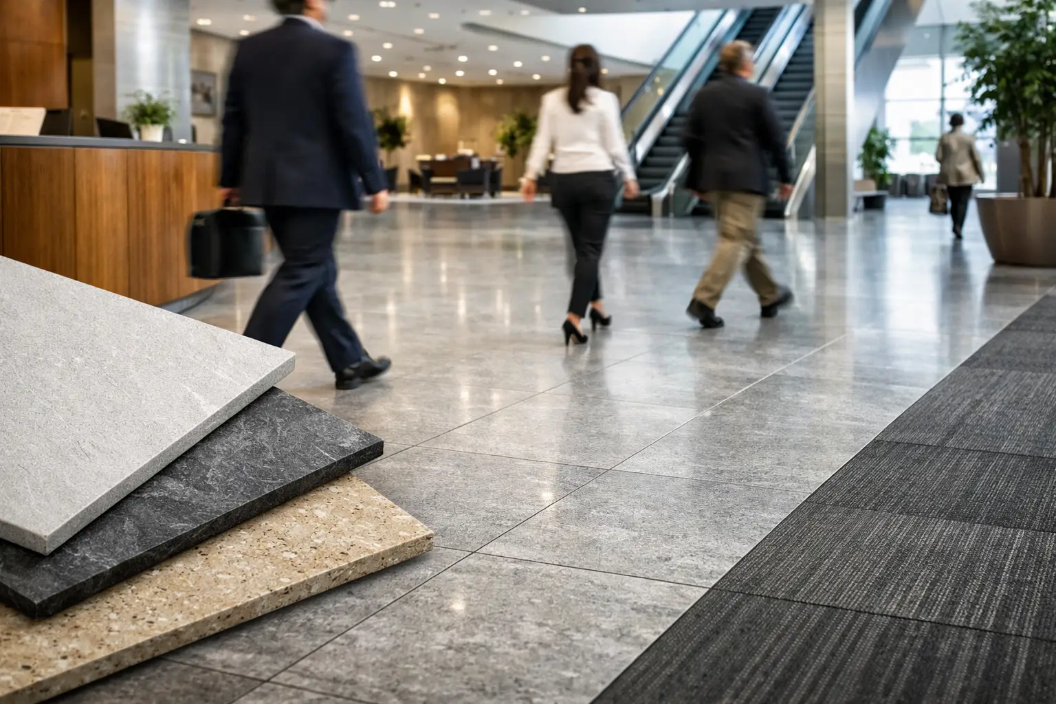 Best Commercial Tiles for Heavy Traffic Areas