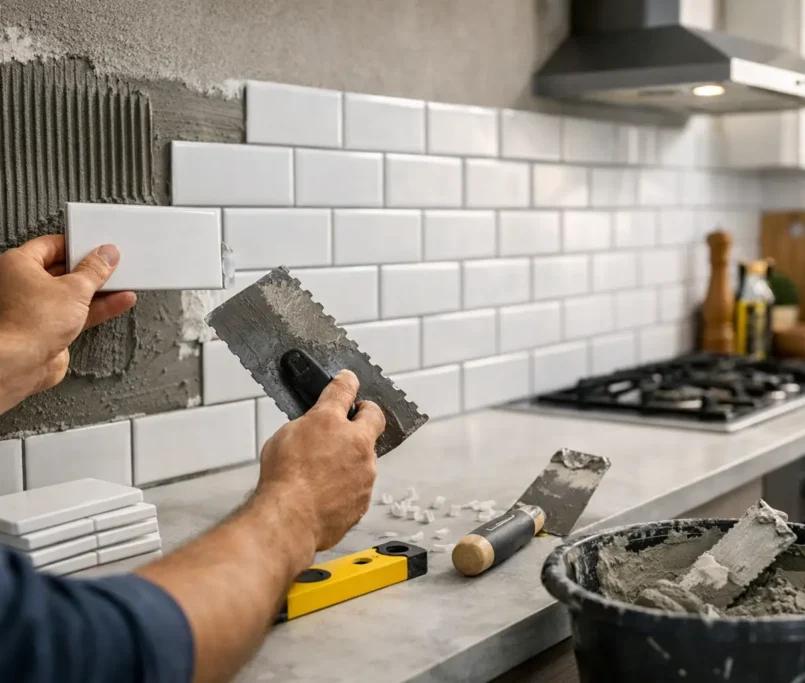 Kitchen Splashback Tiling Service Guide