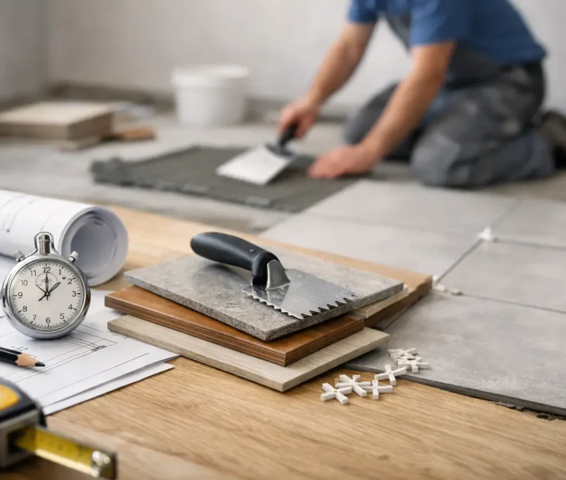 Tile Installation Project Timeline Explained