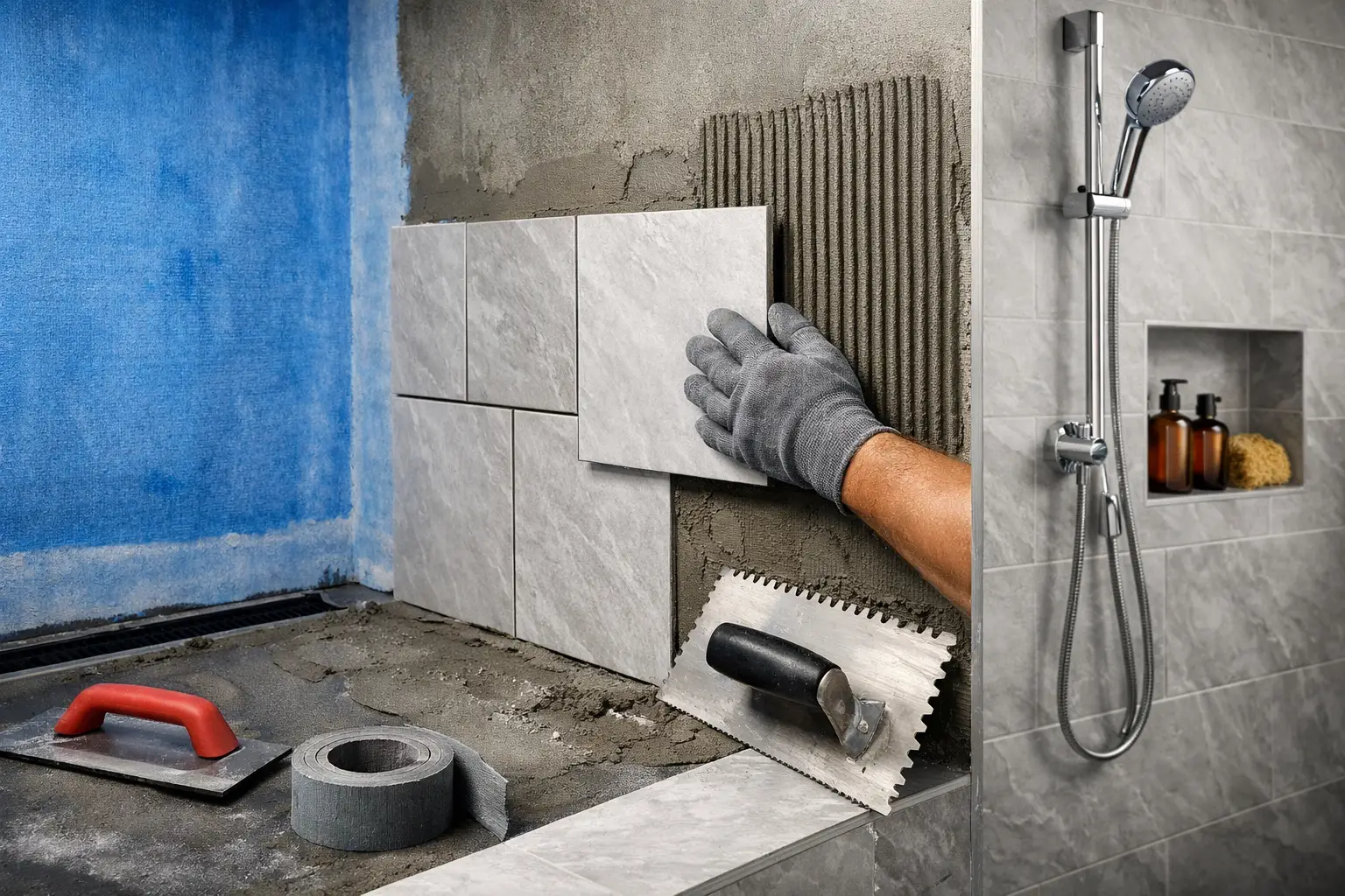 Waterproof Shower Tiling Guide