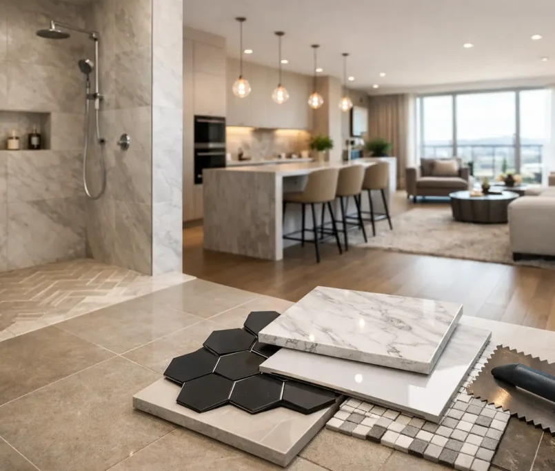 Apartment Tiling Example for a Premium Flat