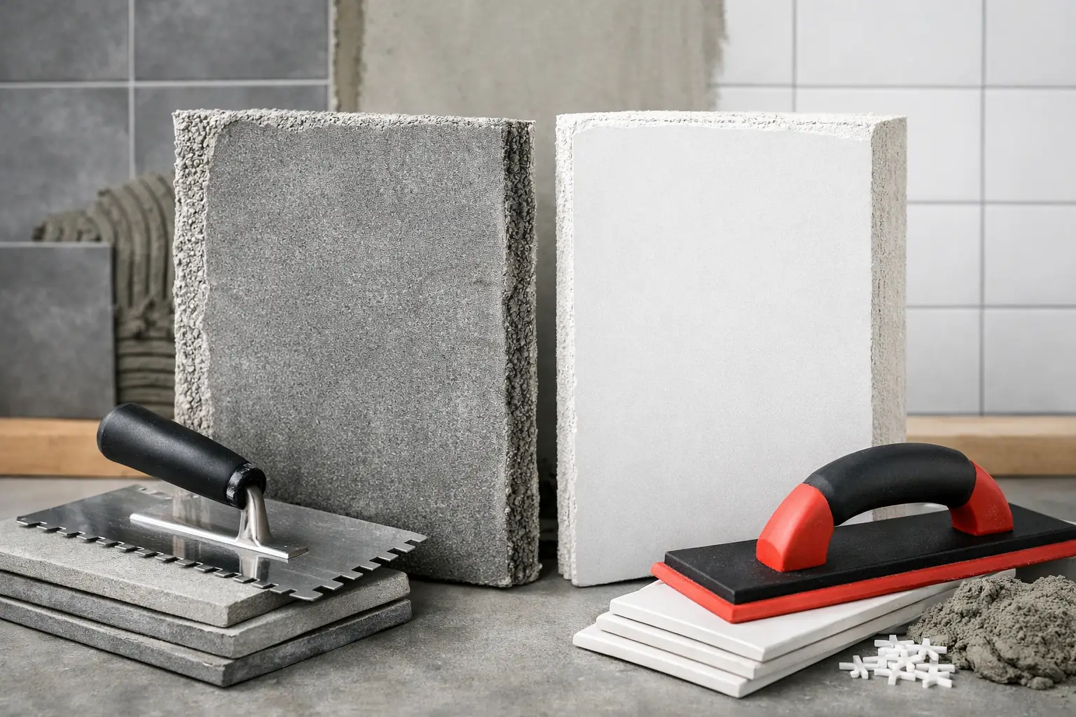 Cement Board vs Plasterboard for Tiling Projects