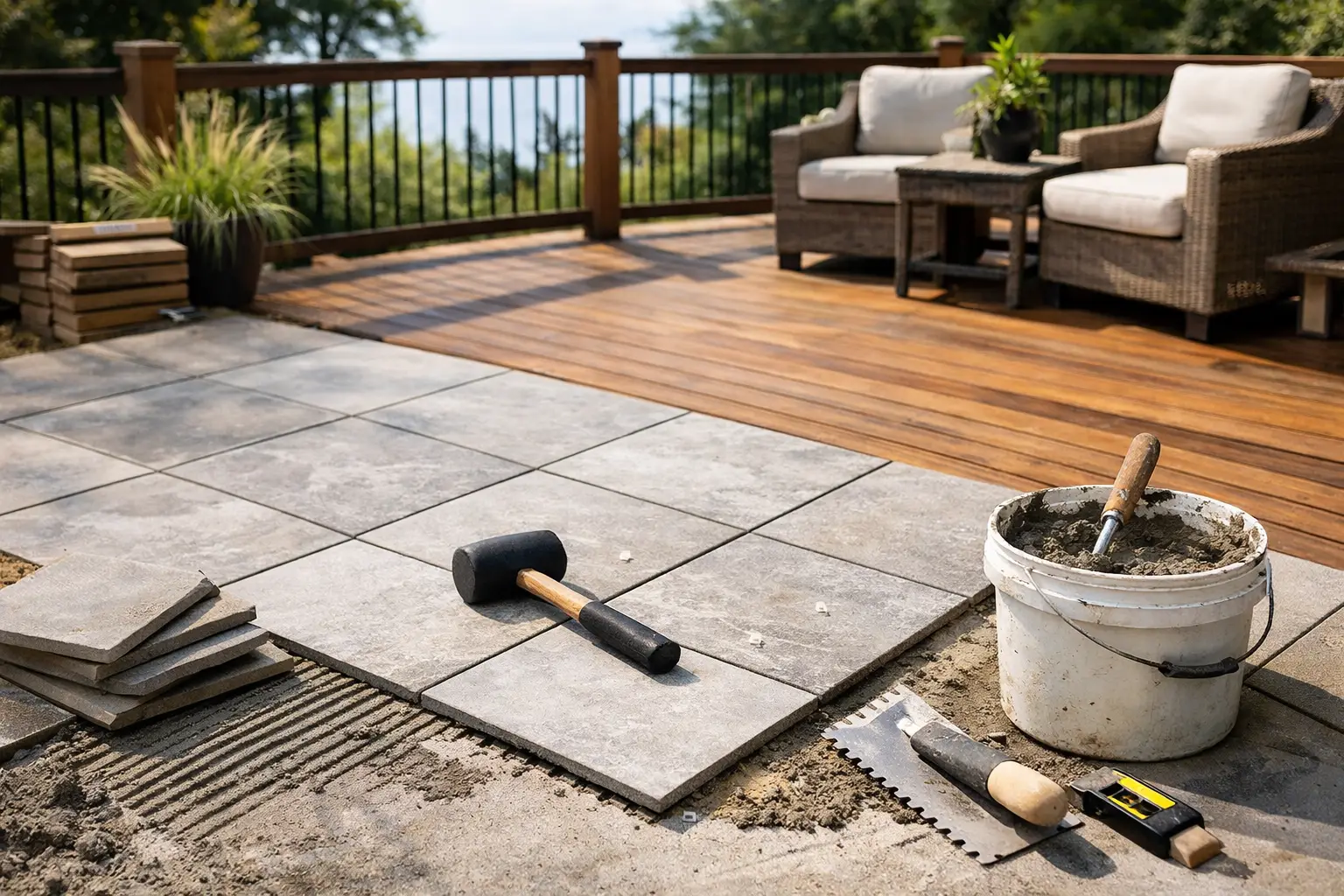 Deck and Patio Retiling Guide for Lasting Results