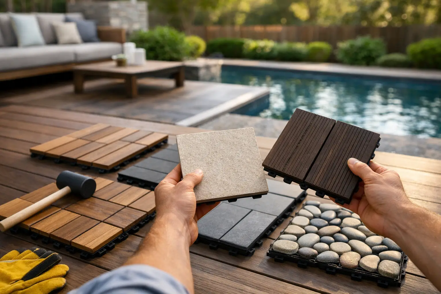 How to Choose Outdoor Deck Tiles That Last