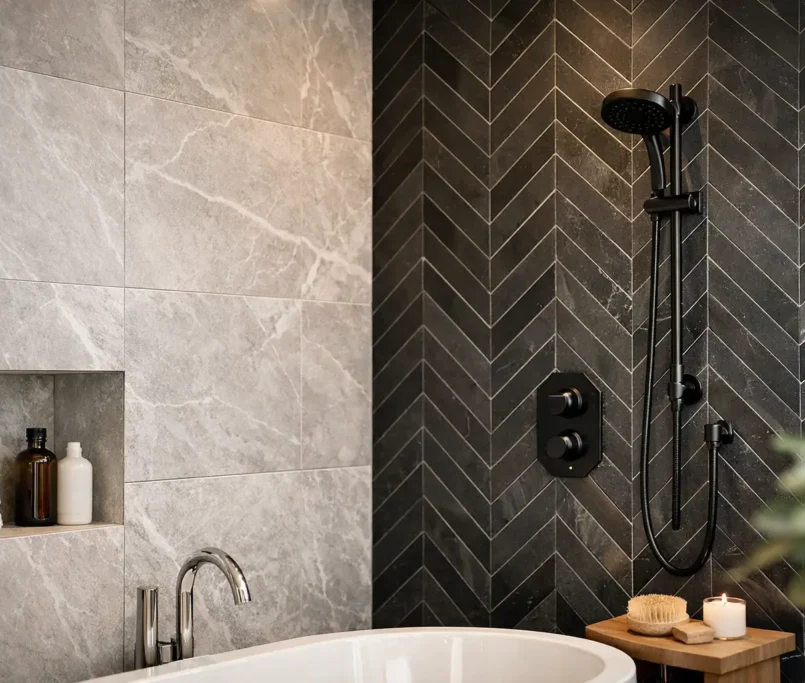 Premium Bathroom Wall Tiling Built to Last