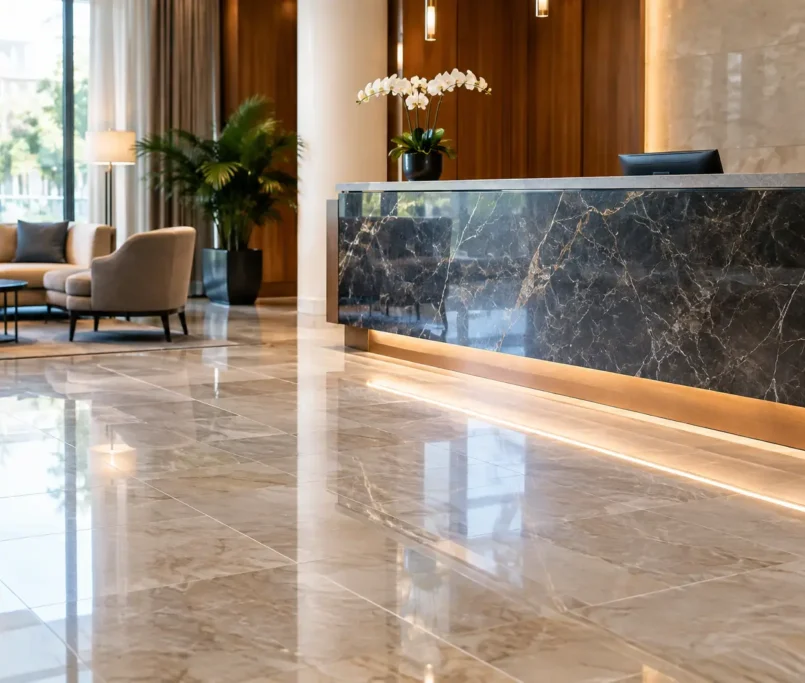 Hotel Tiling Example for a Lasting Impression