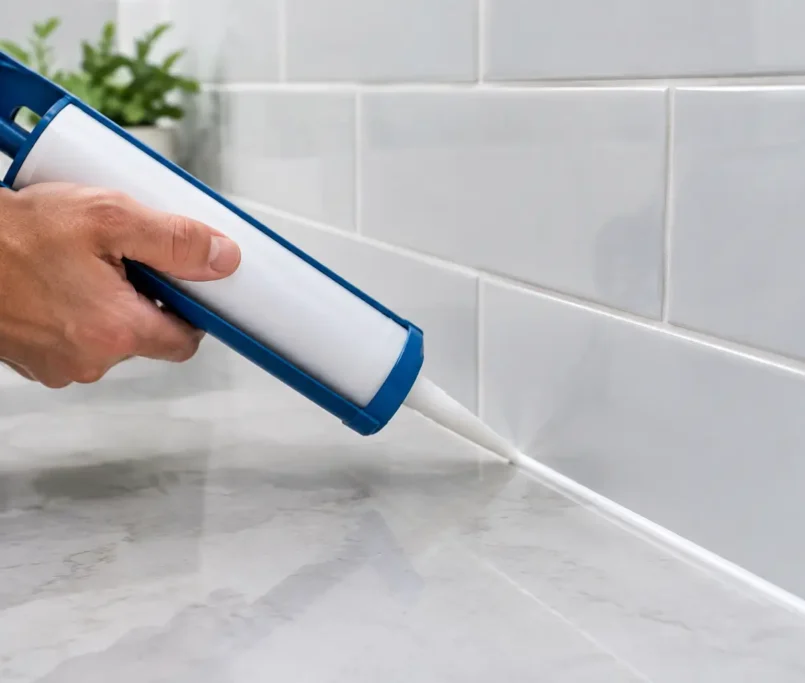 How to Caulk Tile Edges Neatly Every Time