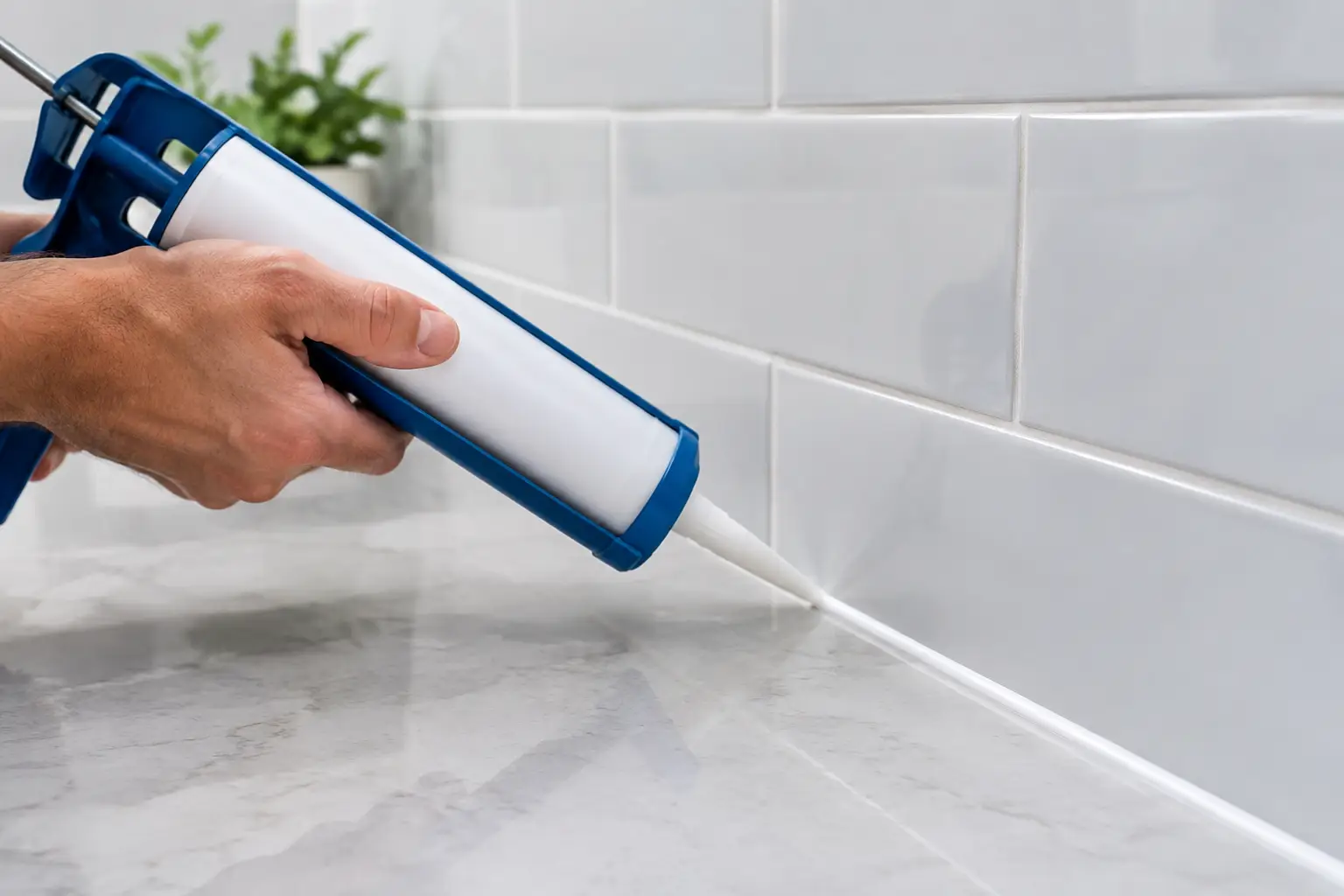 How to Caulk Tile Edges Neatly Every Time