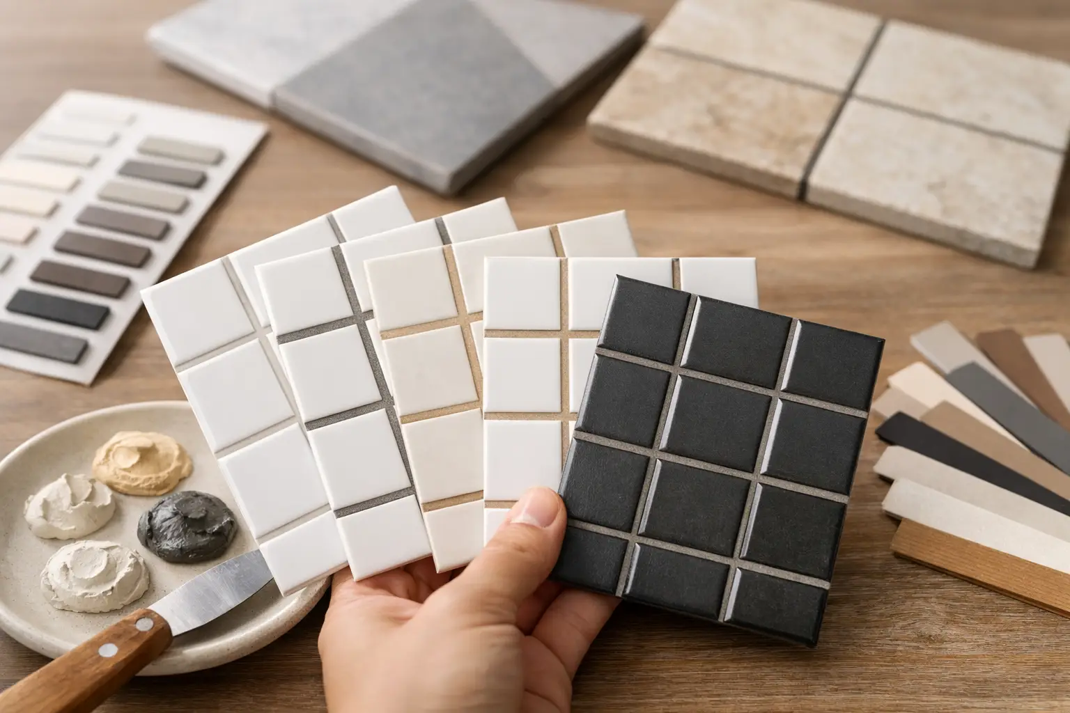 How to Choose Grout Colour for Tiles Well