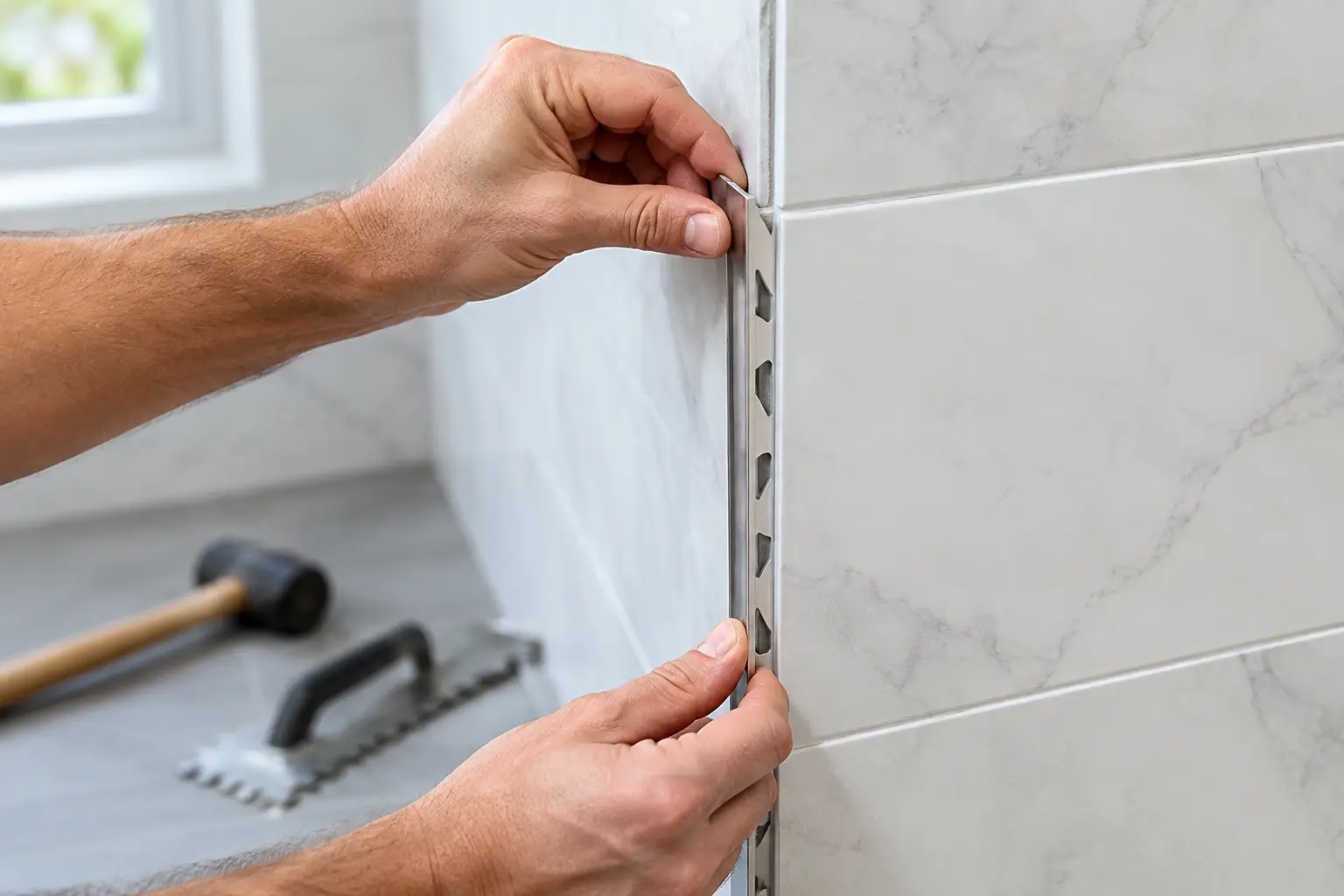 How to Install Tile Trim for a Flawless Finish
