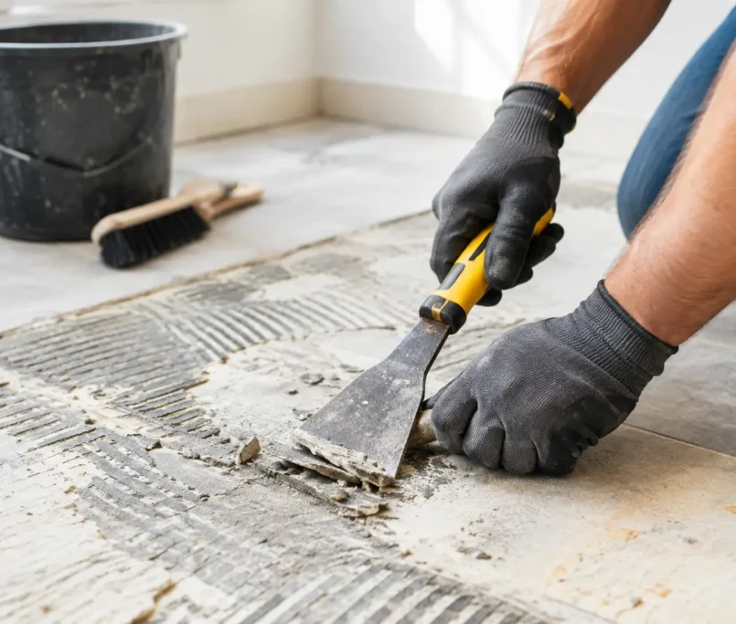 How to Remove Tile Adhesive Without Damage