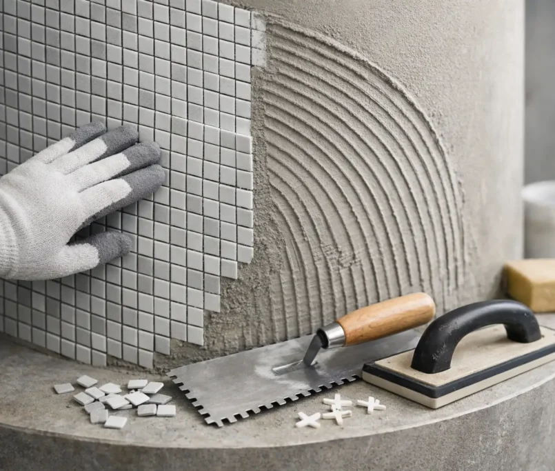 How to Tile Curved Walls Without Compromise