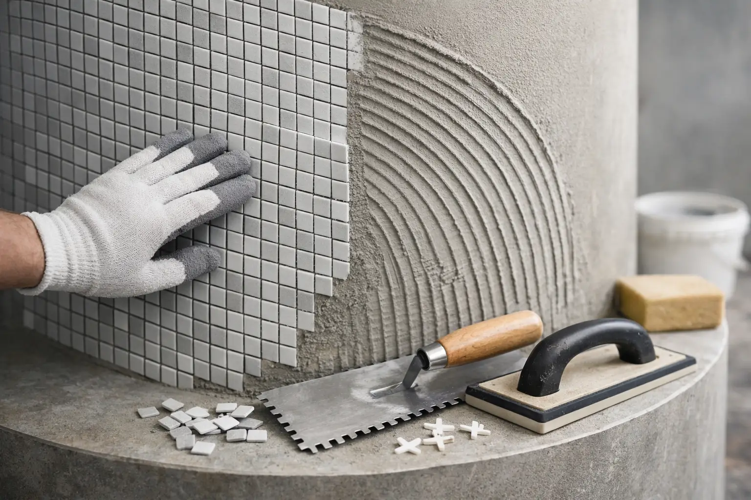 How to Tile Curved Walls Without Compromise