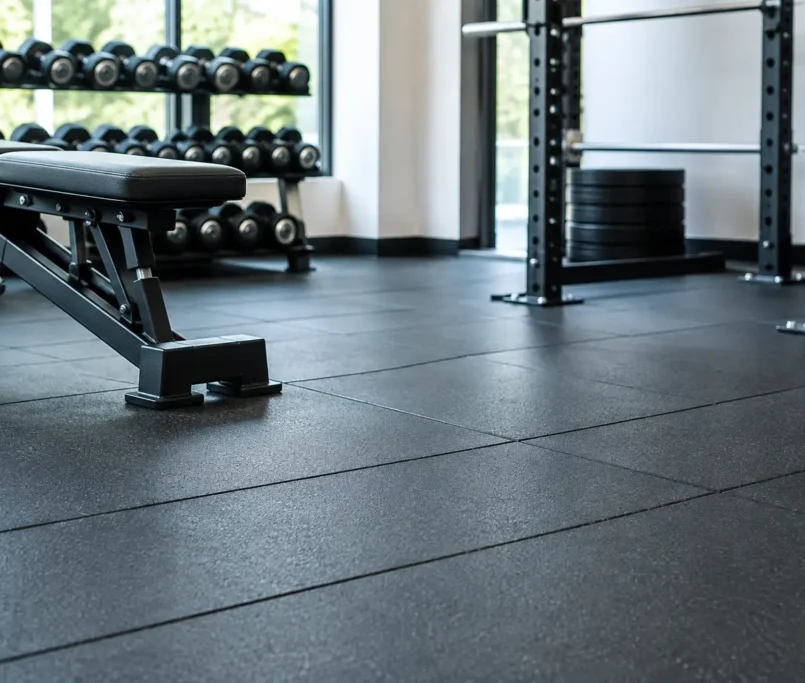 Gym Floor Tiling Non Slip for Safer Spaces
