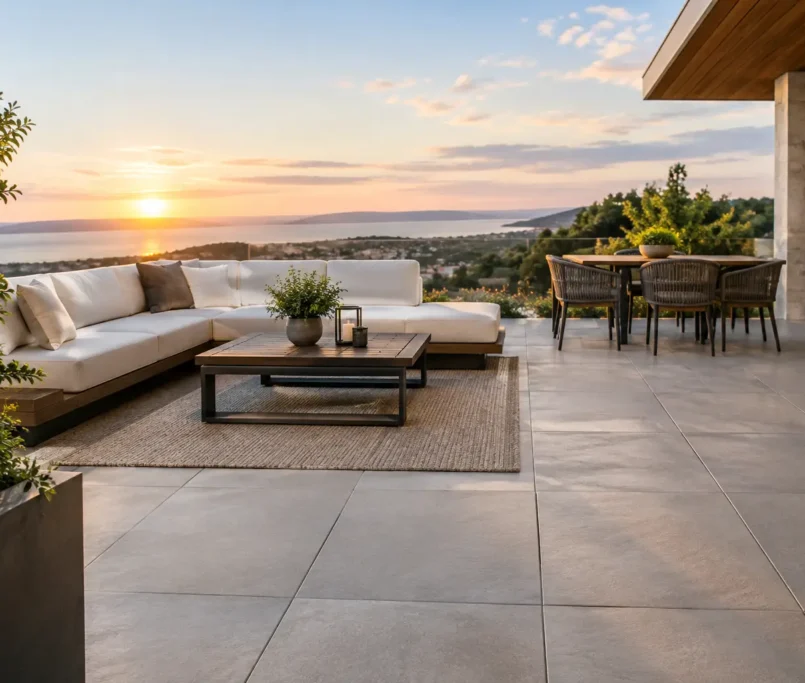Outdoor Living Tile Trends for Refined Spaces