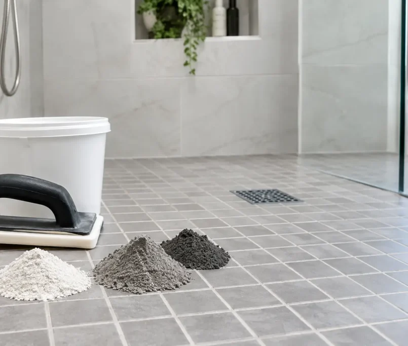 The Best Grout for Shower Floors Explained