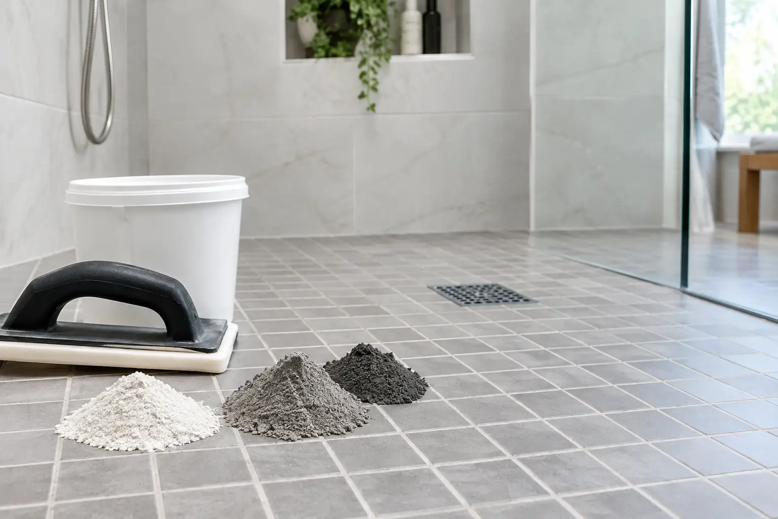 The Best Grout for Shower Floors Explained