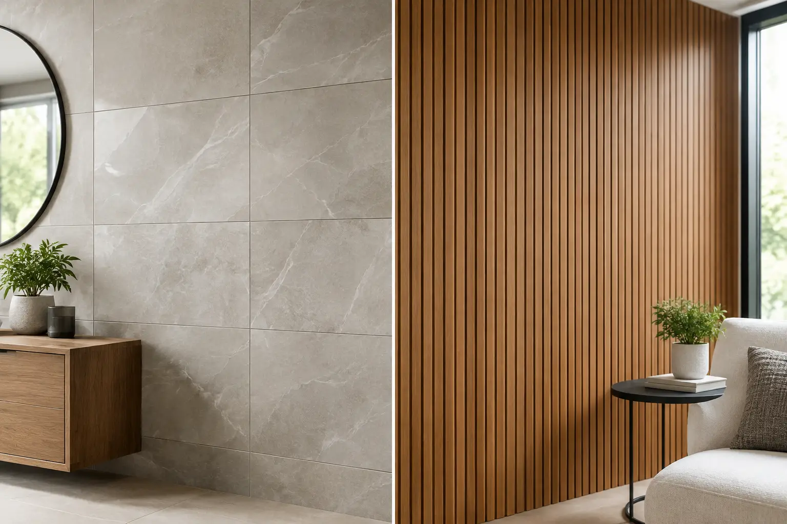 Wall Tiles vs Wall Panels for Lasting Style